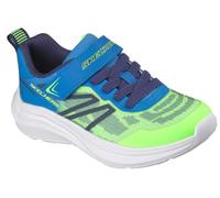 Skechers MICROSPEC Velocity Sneaker, Verde Lime, 4 UK