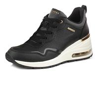 Skechers Milioni Di Aria, Scarpe da ginnastica Donna, Nero, 37.5 EU