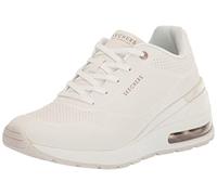 Skechers Million Air - Elevated Air, Scarpe da Ginnastica Donna, Bianco, 41 EU