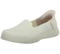 Skechers Mocassini da Donna, Bianco Sporco, 41 EU