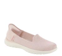Skechers Mocassini da Donna, Rosso tendente Rosa, 36 EU