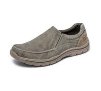 Skechers, Mocassini Uomo Blu Blue, Marrone (Khaki), 46 EU 2E