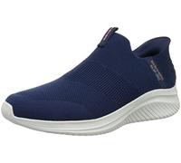 Skechers Mocassino da Uomo Ultra Flessibile 3.0 Liscio, Navy, 7 Wide
