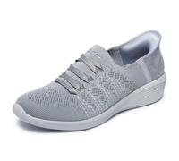 Skechers Modern Comfort Women's Scarpe da Ginnastica da Donna Arya-Swiftly Hands Free Slip-ins, Grigio., 41.5 EU