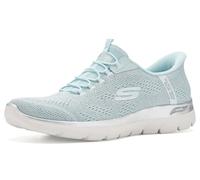 Skechers Modern Comfort Women's Sneaker, Azzurro chiaro, 38 EU