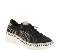 Skechers Modern Comfort Women's Wilshire Blvd-Bellevue Sneaker, Nero, 35.5 EU