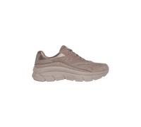 Skechers Modern D'Lux Free Mind, Scarpe da Ginnastica Donna, Dark Taupe Suede/Mesh, 39 EU