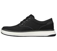 Skechers Moreno Oxford XX Scarpa da Uomo in Tela, Nero, 41.5 EU