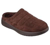 Skechers Murette Garvanza, Pantofole Uomo, Chocolate Microfiber, 47.5 EU