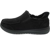 Skechers Murette Scofield, Pantofole Uomo, Black Microfiber, 45 EU