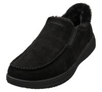 Skechers Murette ScofieldSlipper Uomo, Microfibra Nera, 45.5 EU