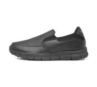 Skechers Nampa Annod, Mocassino Donna, Nero Sintetico Pu, 41 EU