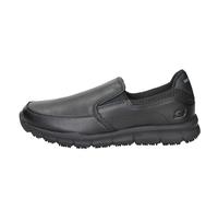Skechers Nampa Groton, Mocassino Uomo, Nero Sintetico Pu, 42.5 EU