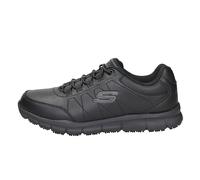 Skechers Nampa Osil, Scarpe per Professionisti Sanitari Uomo, Black Synthetic, 48.5 EU
