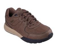 Skechers Netson Gander, Scarpe da Ginnastica Uomo, Brown Synthetic, 45.5 EU