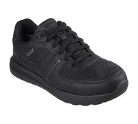 Skechers Uomo Trainer-netson, Scarpe da Ginnastica, Sintetico Nero, 45 EU