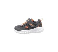 Skechers Nitro Sprint, Scarpe sportive Bambini e ragazzi, Charcoal Textile Synthetic Orange Trim, 23 EU