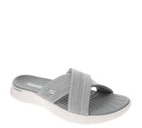 Skechers O- t-g Womens Sandals, Sandalo Go Walk Flex Impresso Donna, Grey Textile, 40 EU