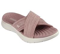 Skechers O- t-g Womens Sandals, Sandalo Go Walk Flex Impresso Donna, Tessuto Malva, 36 EU