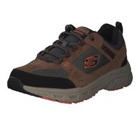 Skechers per uomo. 51893 Scarpe Relaxed Fit Oak Canyon marrone, nero (44), Basso, 1 a 3 cm, Stringhe, Sportivo, Multisport