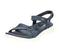 Skechers On-the-go 600 Brilliancy, Sandali Donna, Navy Textile Trim, 41 EU