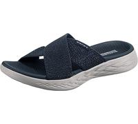 Skechers On-the-go 600 Glistening, Sandali Donna, Navy Textile, 38 EU