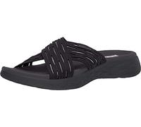 Skechers On-the-go 600 Sunrise, Sandali Donna, Nero, 41 EU