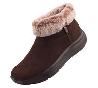 Skechers On-The-Go Encore Snow-Capped, Stivaletto Donna, Chocolate Suede, 36 EU