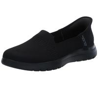 Skechers On-The-Go Flex-Clover Hands Free Slip-ins, Mocassino Donna, Nero, 40 EU