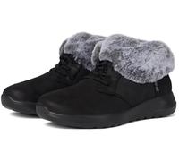 Skechers On-The-go Joy-Cozy Charm Hands Free Slip-in Stivaletti da donna, nero/grigio, 35 EU