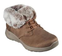 Skechers On-the-GO Joy Cozy Charm Poliestere Donna Castagna Inverno Stivaletti, Marrone, 39 EU