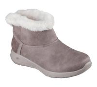 Skechers On-the-GO Joy Cozy Dream - Stivaletti invernali da donna, in poliestere, colore: grigio talpa scuro, Tortora, 41 EU