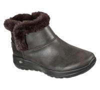 Skechers On-the-go Joy Endeavor, Stivali Donna, Chocolate Perform Textile, 39 EU