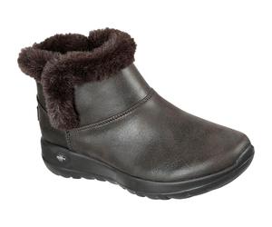 Skechers On-the-go Joy Endeavor, Stivali Donna, Chocolate Perform Textile, 39 EU