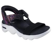 Skechers On-The-Go Massage Fit Sandal Hands Free Slip-ins W/Space Dye, Donna, Nero, 38 EU