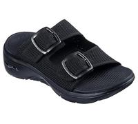 Skechers On-The Go Walk Arch Fit 2.0 Sandal-Chloe, Ciabatta Donna, Nero, 37 EU