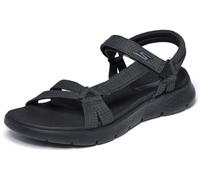 Skechers On-The Go Walk Flex Sandal-Sublime, Donna, Black Textile, 38 EU