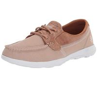Skechers On-The Go Walk Lite-Coral, Mocassino Donna, Naturale, 40 EU Larga