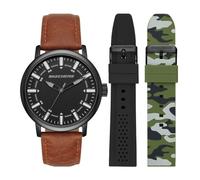 Skechers Orologio Analogico al Quarzo Uomo con Cinturino in Plastica SR9030