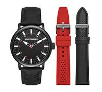 Skechers Orologio Analogico al Quarzo Uomo con Cinturino in Poliuretano SR9068