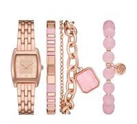 Skechers Orologio analogico da donna in metallo color oro rosa (Modello: SR9133)