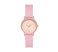Skechers Orologio da donna Ardmore a tre lancette in silicone, colore: rosa cipria (Modello: SR6297), Rosso tendente rosa