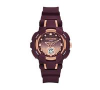 Skechers Orologio da donna Brynwood analogico-digitale in plastica bordeaux (Modello: SR2155)
