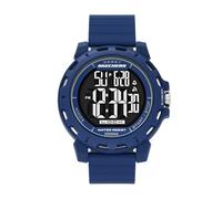 Skechers Orologio da uomo in silicone blu Newkirk digitale (Modello: SR5252)