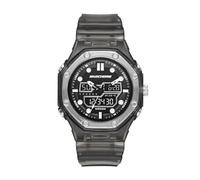 Skechers Orologio da uomo Matfield Ana-Digi in poliuretano nero (Modello: SR1165), nero