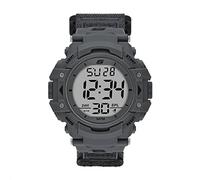 Skechers Orologio digitale casual da uomo Keats, Grigio, Cronografo, Digitale