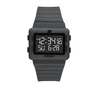 Skechers Orologio Larson Uomo, movimento digitale, cassa in poliuretano grigio da 44 mm con cinturino in poliuretano, SR1148