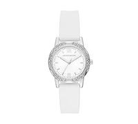 Skechers Orologio Vanowen da donna, movimento a tre lancette, cassa in lega argentata da 32 mm con cinturino in silicone, SR6270