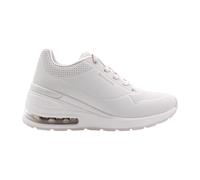 Skechers Sneakers da Donna, Bianco Crema, 41 EU