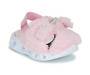 Skechers Pantofole bambini HEART LIGHTS SANDALS in Rosa 23